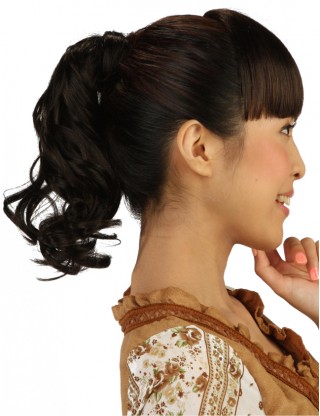 Wigs2you 馬尾 新款捆綁式蓬松時尚馬尾辮 自然爪夾式卷髪WS-5007-SB